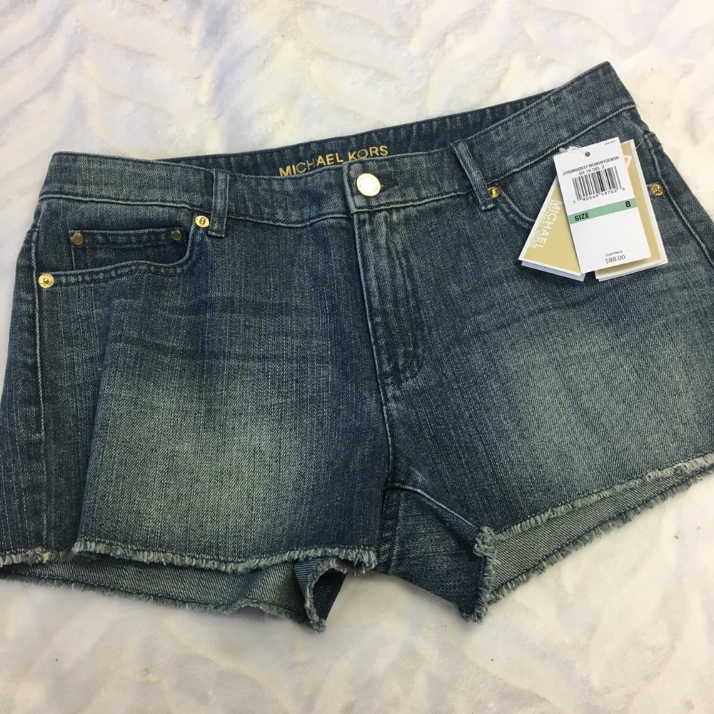 NWT Michael KORS denim shorts